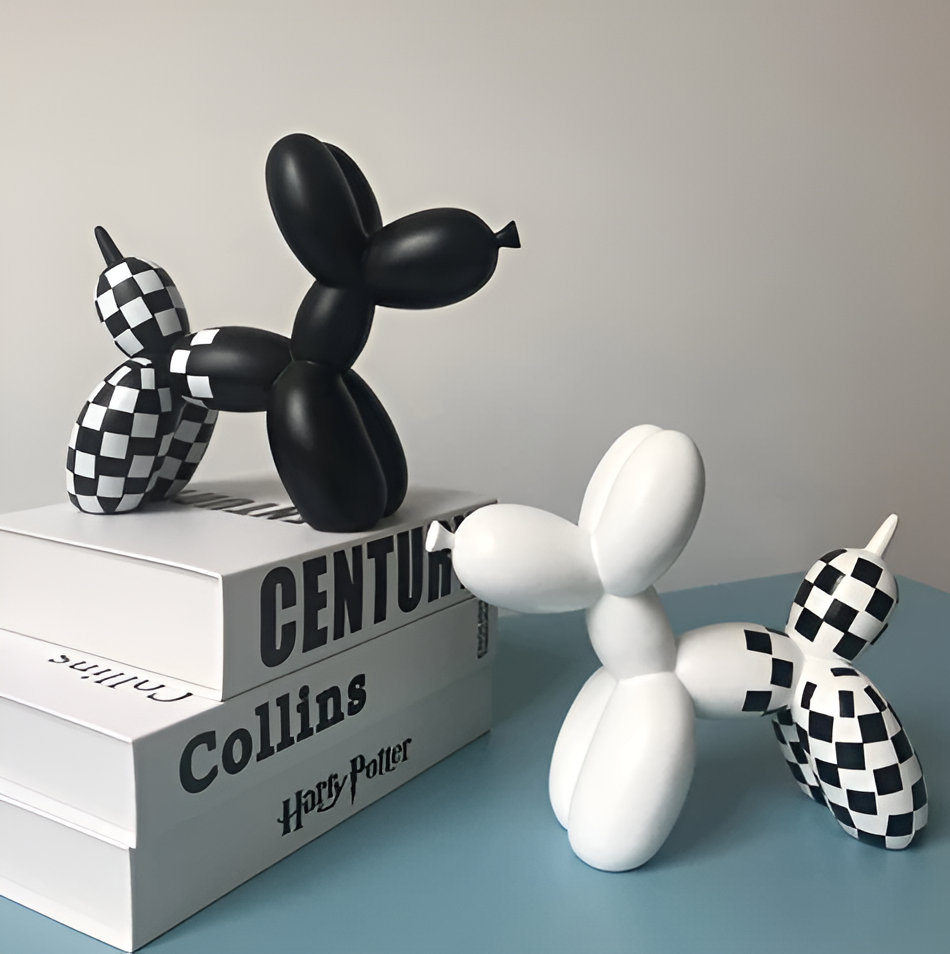 Balloon Pup Art - Creatief Ballon Hond Ontwerp voor Huisdecoratie