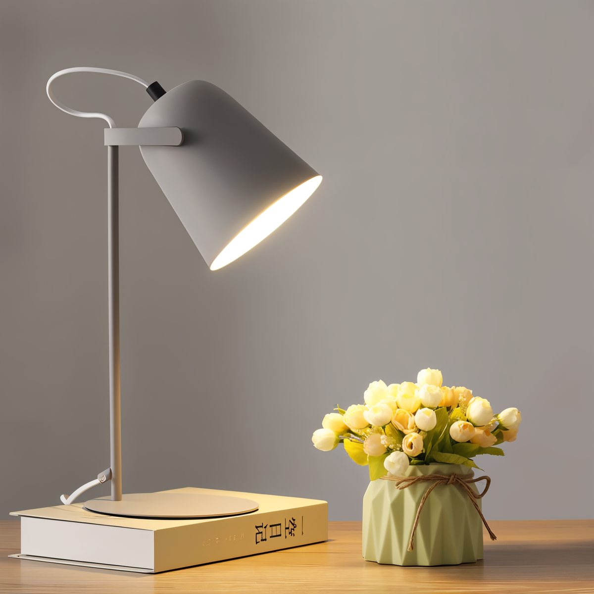 Macaron Tafel Lamp - Noordelijke Gele Bureaulamp - Verstelbare Lamp