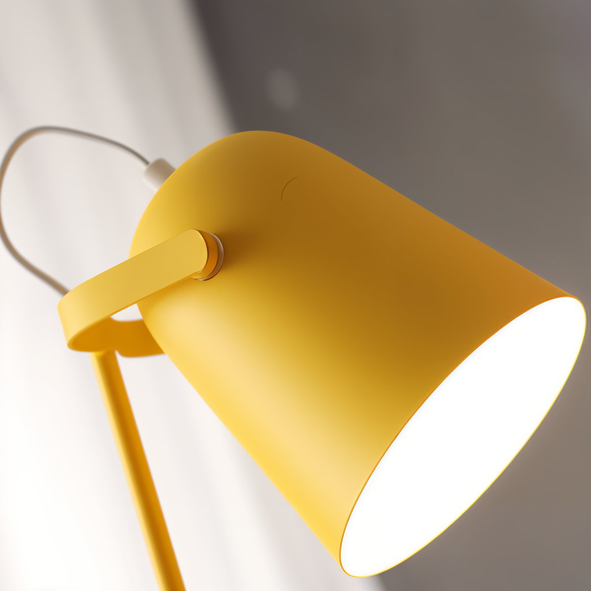 Macaron Tafel Lamp - Noordelijke Gele Bureaulamp - Verstelbare Lamp