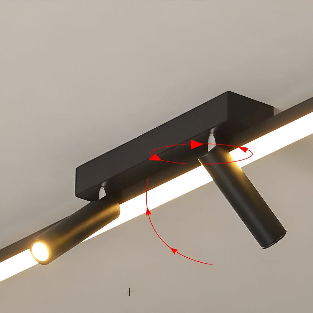 Verstelbare LED rail schijnwerper plafondlamp