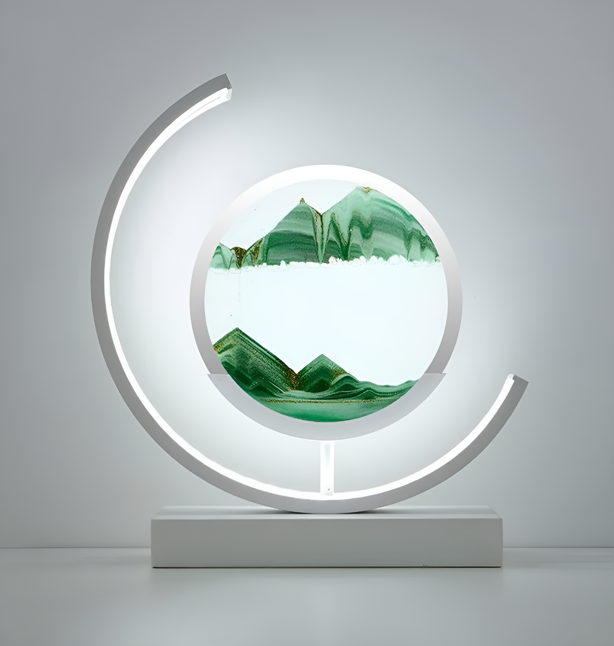 Sandscape - Stromende Zand LED Lamp 3D Quicksand Nachtlampje