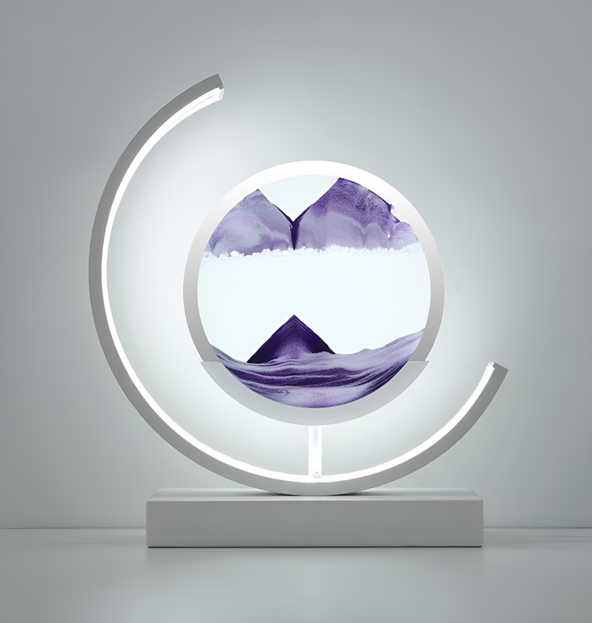 Sandscape - Stromende Zand LED Lamp 3D Quicksand Nachtlampje