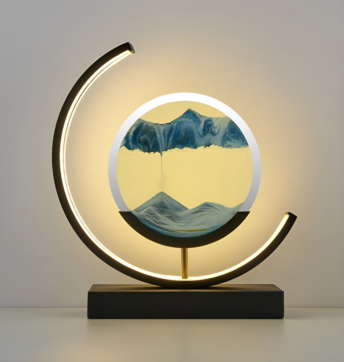 Sandscape - Stromende Zand LED Lamp 3D Quicksand Nachtlampje