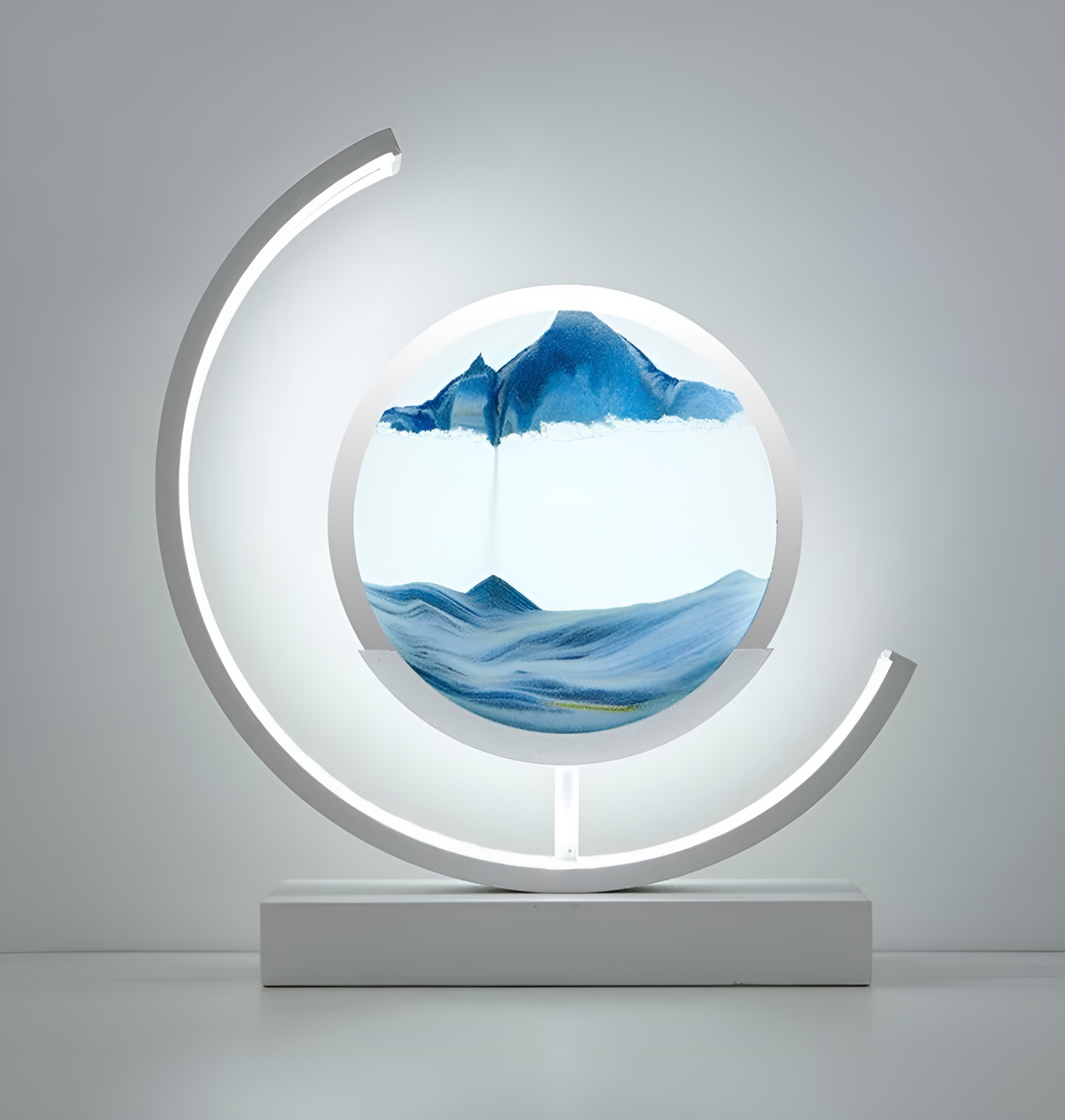 Sandscape - Stromende Zand LED Lamp 3D Quicksand Nachtlampje