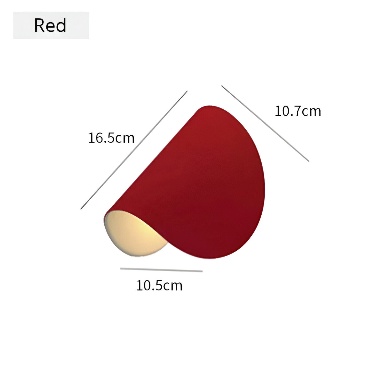 Twist Wandlamp - Rotatable Metalen Wandlamp - Gebogen Wanduitsparing