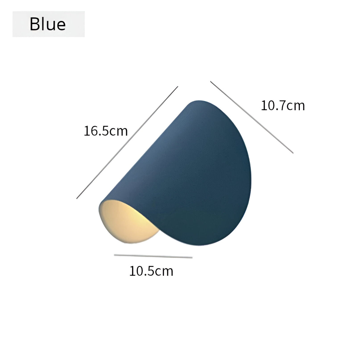 Twist Wandlamp - Rotatable Metalen Wandlamp - Gebogen Wanduitsparing