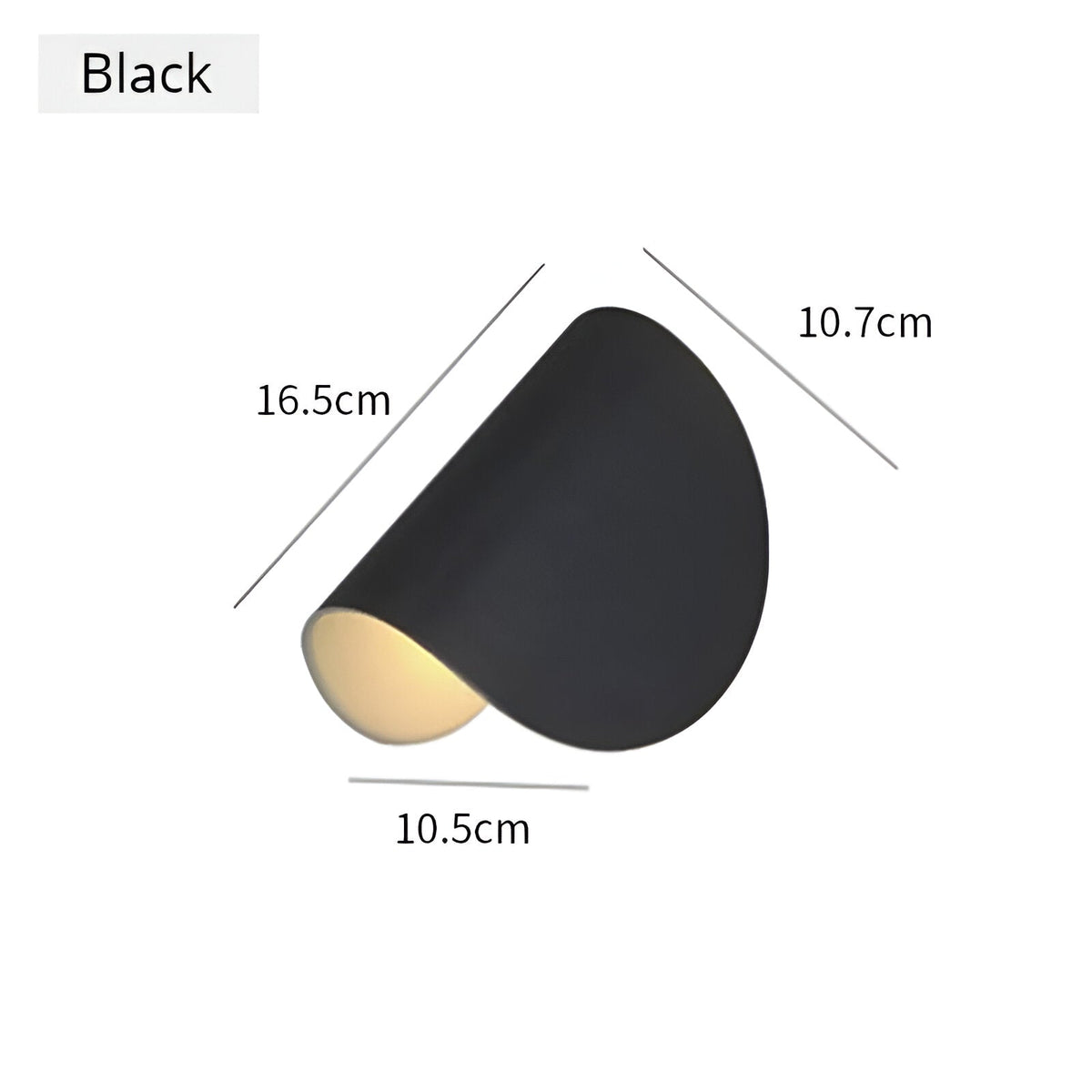 Twist Wandlamp - Rotatable Metalen Wandlamp - Gebogen Wanduitsparing