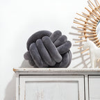 Handgemaakte Geknotte Ronde Decoratieve Kussen