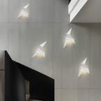 OriTori Wandlamp - Geometrische Origami Vogel Wandlamp - Japanse Stijl Wandlicht Ontwerp