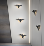 OriTori Wandlamp - Geometrische Origami Vogel Wandlamp - Japanse Stijl Wandlicht Ontwerp