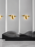 OriTori Wandlamp - Geometrische Origami Vogel Wandlamp - Japanse Stijl Wandlicht Ontwerp