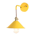 Retro Vintage Wandlamp - Vintage-inspired cone metal wall lamp
