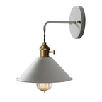 Retro Vintage Wandlamp - Vintage-inspired cone metal wall lamp