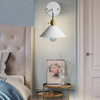 Retro Vintage Wandlamp - Vintage-inspired cone metal wall lamp