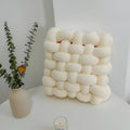 Decoratieve Kussen met Knopdesign