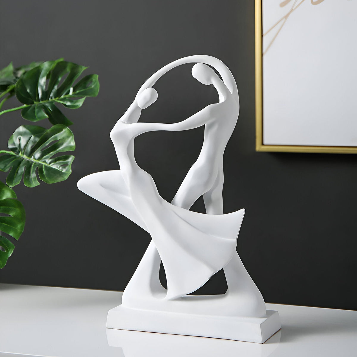 SwayDuo | Moderne dansharsen sculptuur