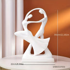 SwayDuo | Moderne dansharsen sculptuur