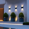 LED Solar-Wandlampen