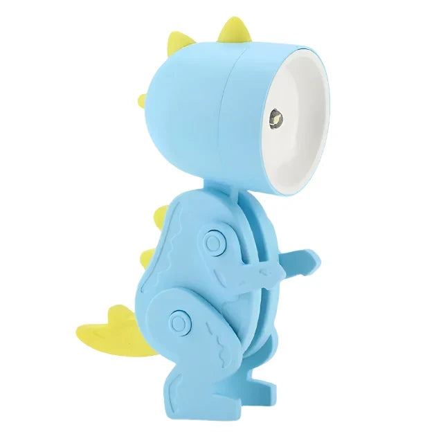 Schattige Dinosaurier LED Tafellampen Instelbare Dierfiguren Nachtlampjes voor Kinderen