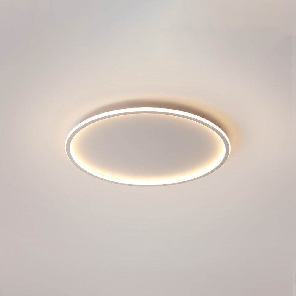 LunaNova - Moderne LED plafondlamp met metaal/acryl voor woon- en slaapkamer, Avosianack/witte design