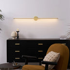 Avosian | LED Badkamerspiegel Wandlamp – Minimalistische Wandbeugel met Warm Licht, Aluminium 70/100/130 cm