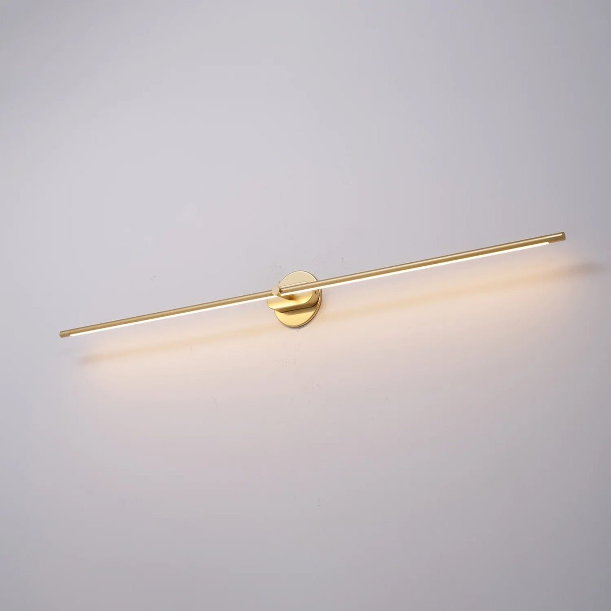 Avosian | LED Badkamerspiegel Wandlamp – Minimalistische Wandbeugel met Warm Licht, Aluminium 70/100/130 cm