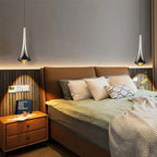 Moderne zilveren hanglamp - Stijlvolle verlichting voor eetkamer of keuken