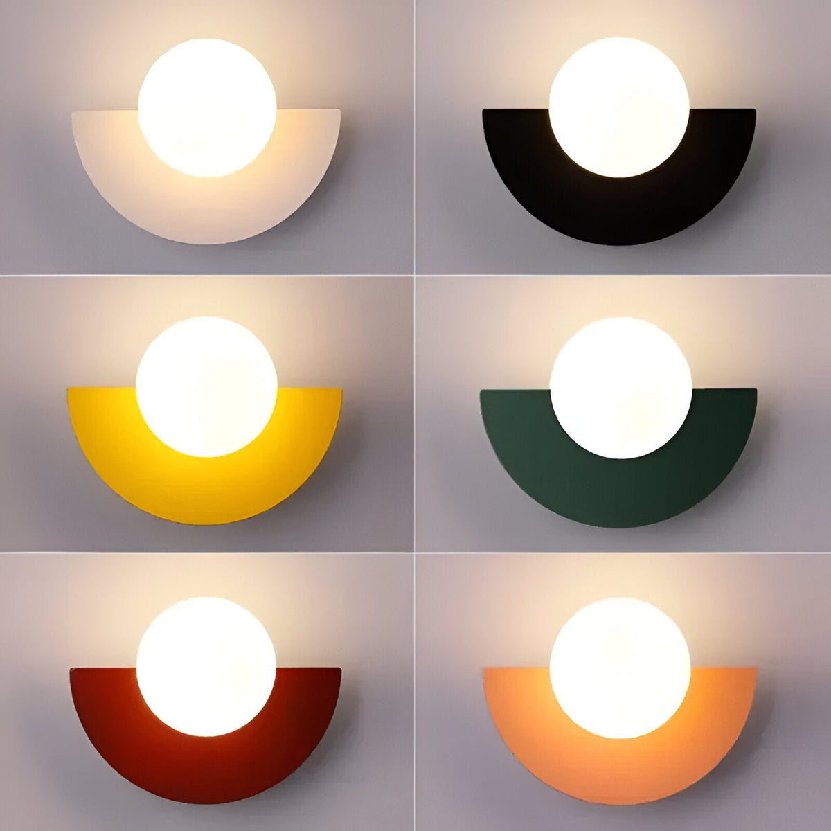 LumiSphere Licht - Moderne Wandlampen - Inplug Wandlampen - Wandlichten
