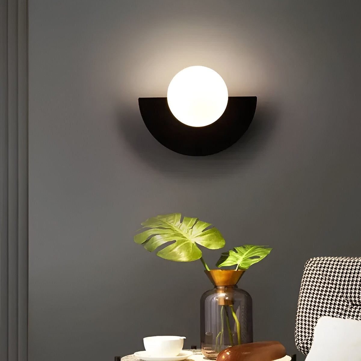 LumiSphere Licht - Moderne Wandlampen - Inplug Wandlampen - Wandlichten