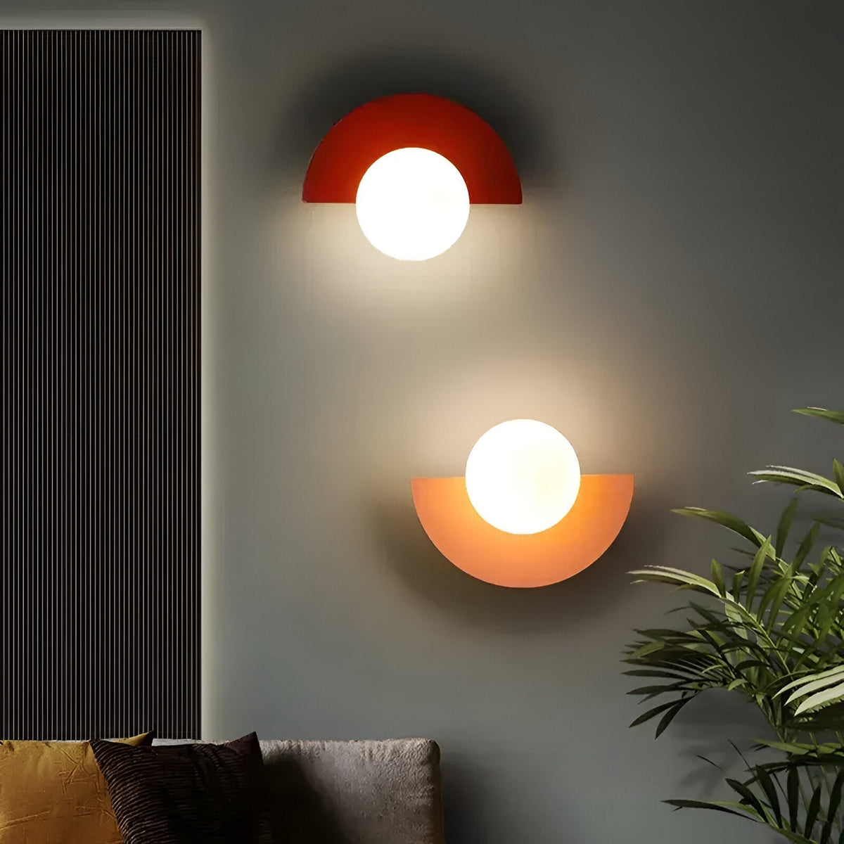 LumiSphere Licht - Moderne Wandlampen - Inplug Wandlampen - Wandlichten