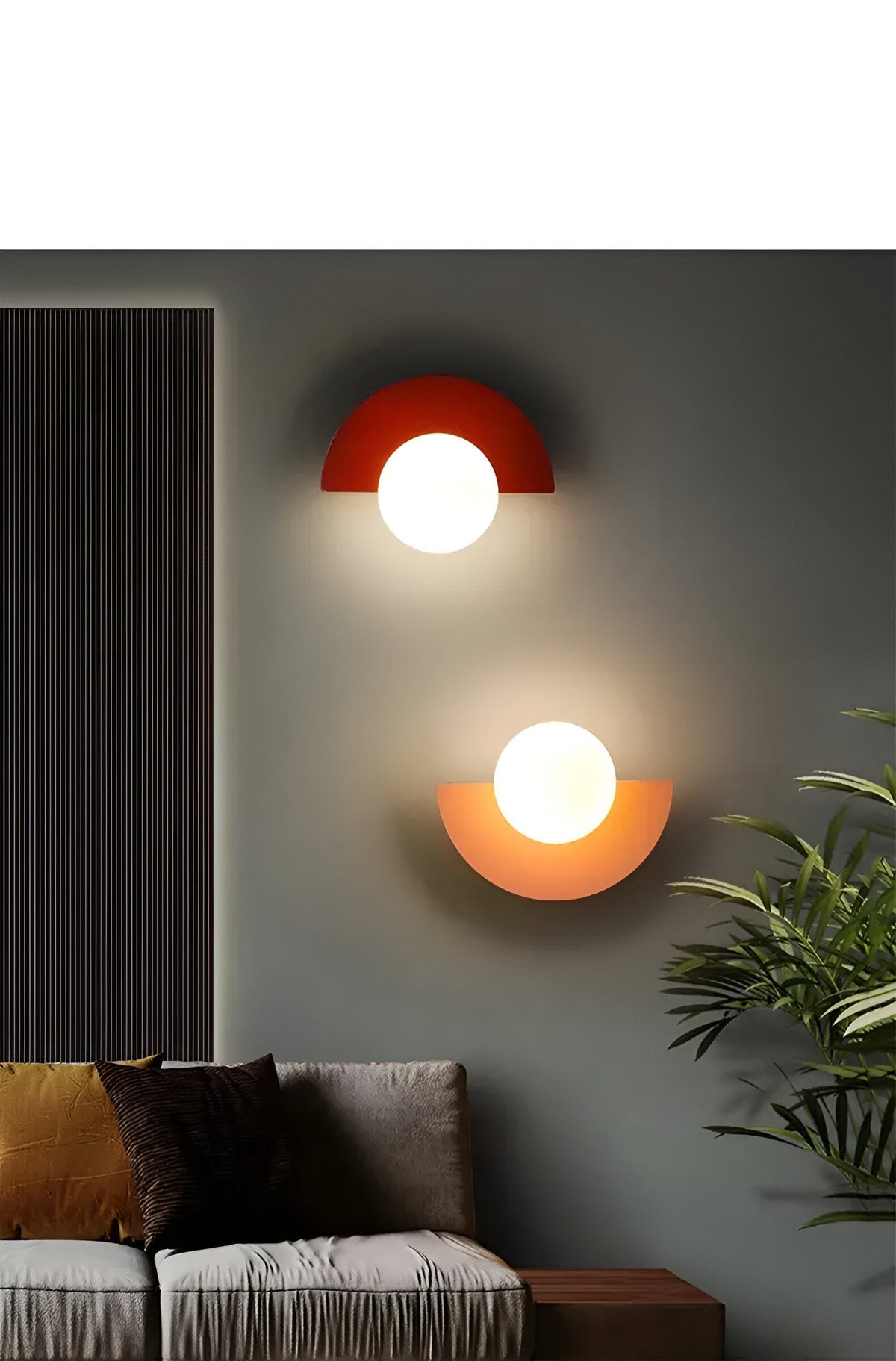 LumiSphere Licht - Moderne Wandlampen - Inplug Wandlampen - Wandlichten