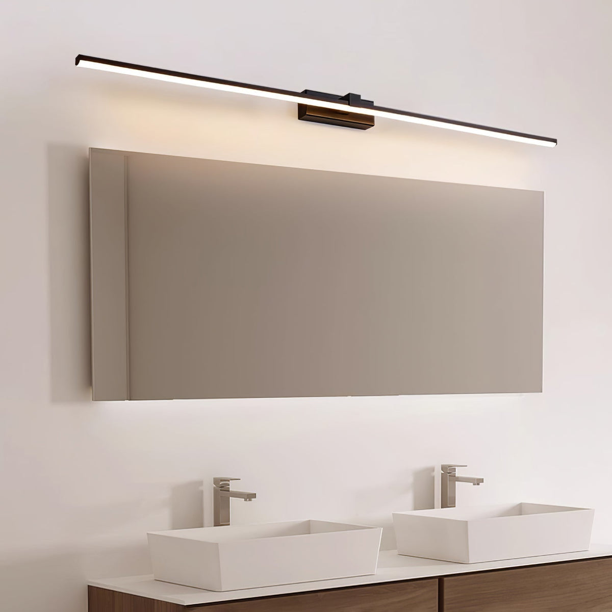 Metaal Lineaire Spiegel Lamp Steun Wandlamp | Avosian
