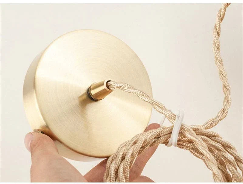 Minimalistische Retro Kristallglas Pendelleuchte Avosian