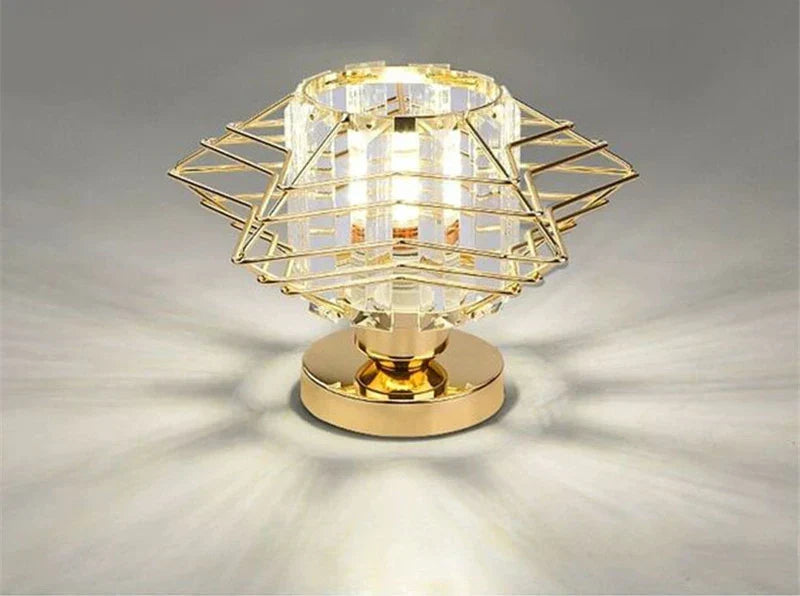 Moderne Kristalplafondlamp - Elegante Scandinavische plafondlamp voor woonkamer en hal
