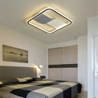 Moderne LED ceiling lamp with round design – Dimmable for bedroom and living room
