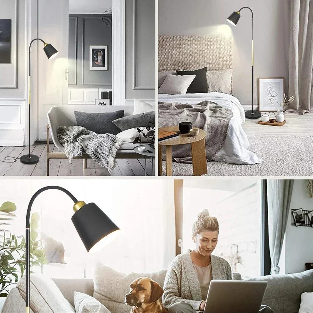 Moderne vloerlamp met stijl