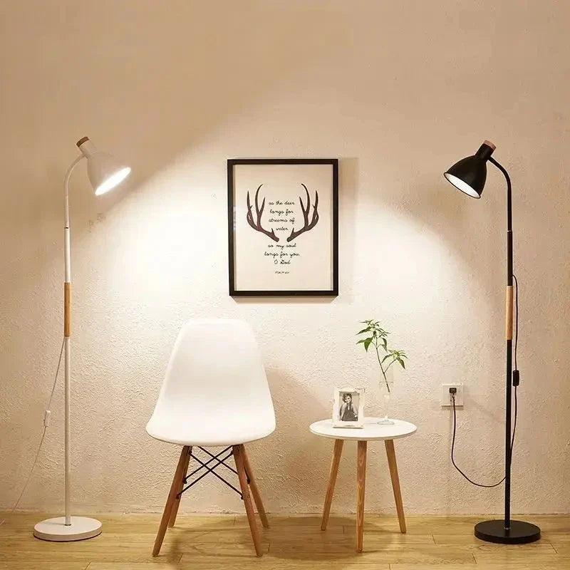 Moderne vloerlamp met stijl