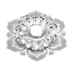 Elegante Crystal Plafondlamp met LED – Moderne Verlichting voor Woonruimtes