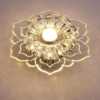 Elegante Crystal Plafondlamp met LED – Moderne Verlichting voor Woonruimtes