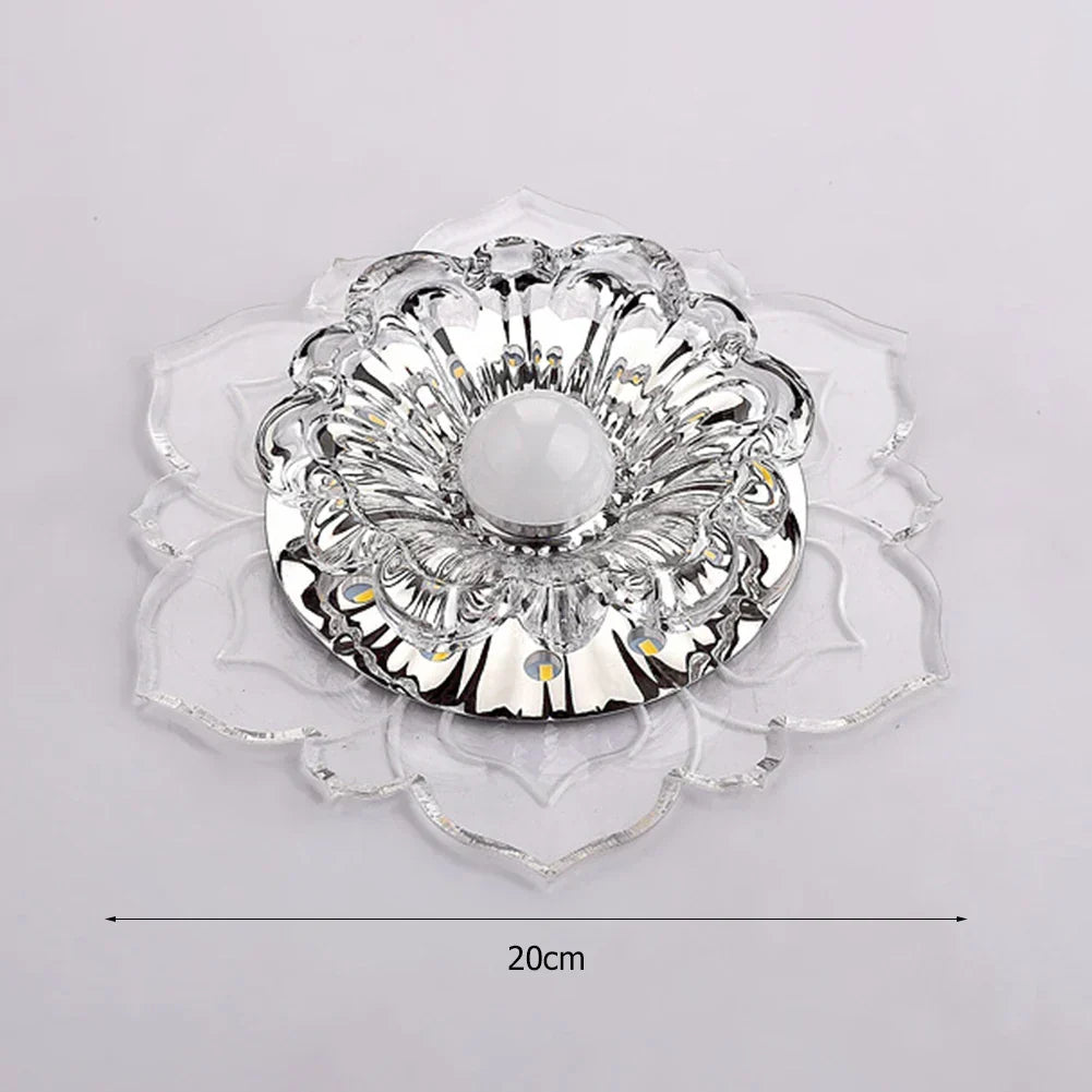 Elegante Crystal Plafondlamp met LED – Moderne Verlichting voor Woonruimtes