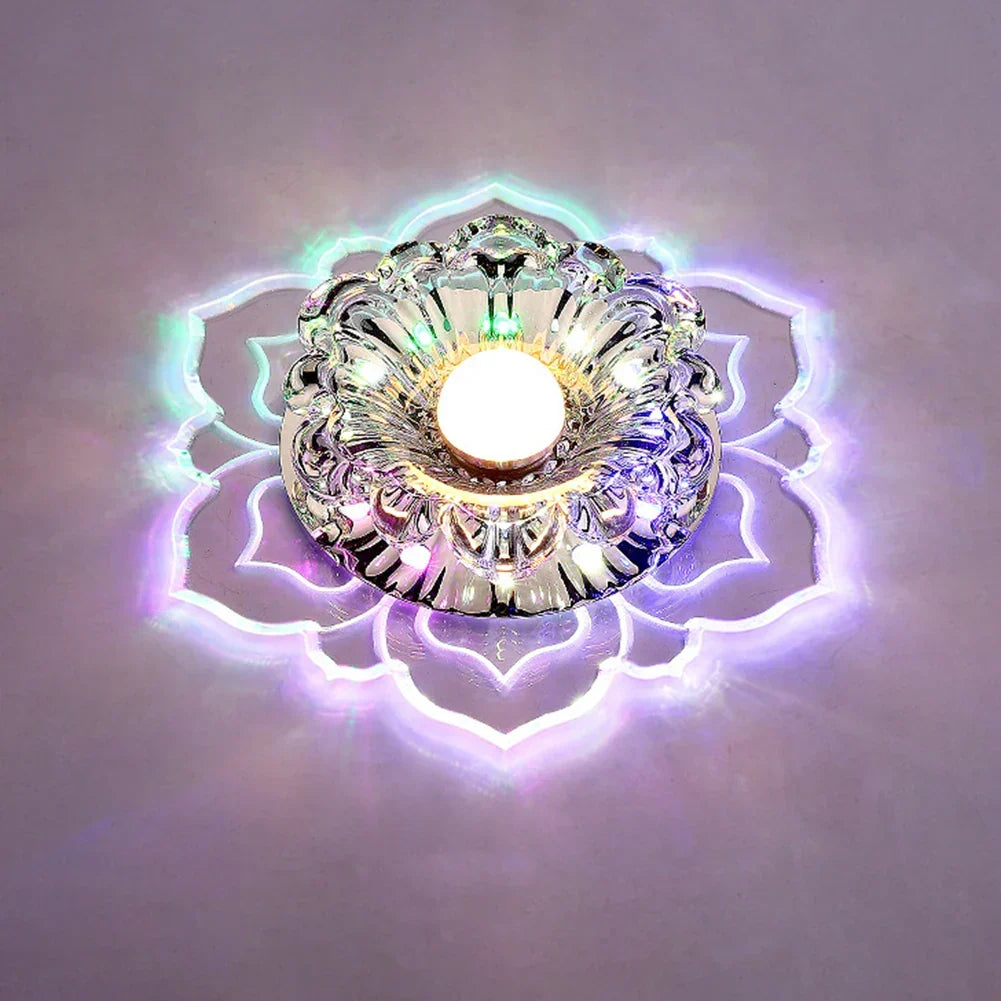 Elegante Crystal Plafondlamp met LED – Moderne Verlichting voor Woonruimtes