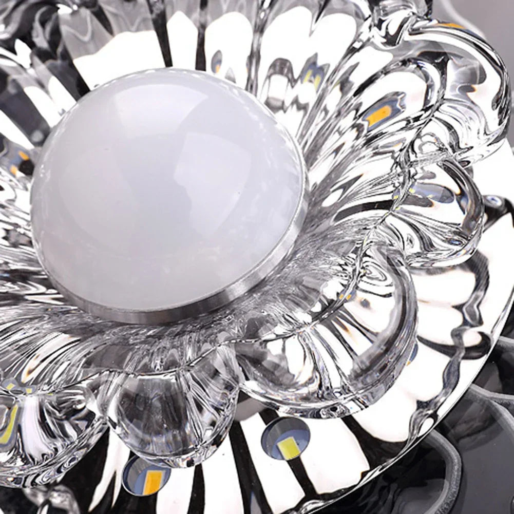 Elegante Crystal Plafondlamp met LED – Moderne Verlichting voor Woonruimtes