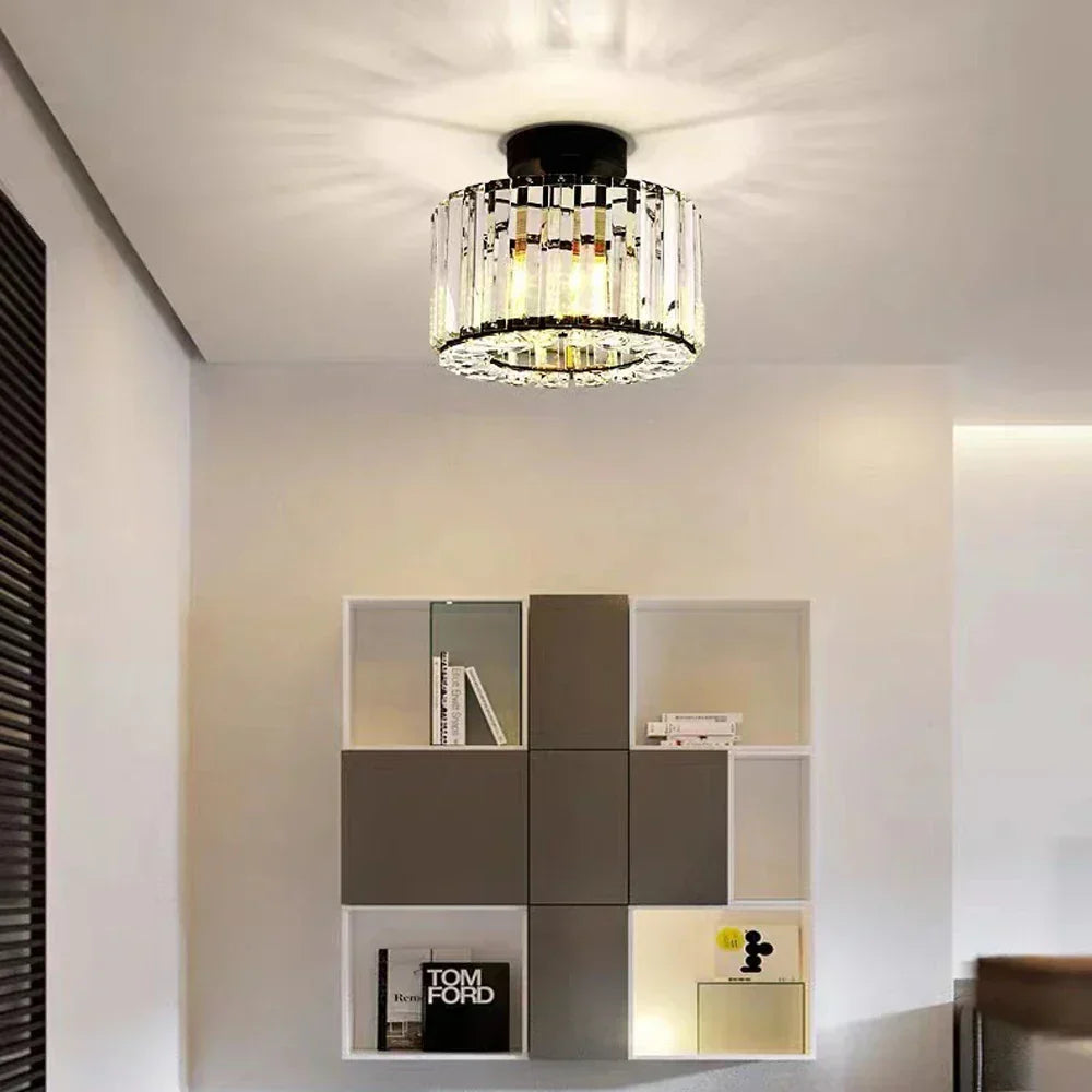Luxus Kristall Plafondlamp - Moderne glans voor woonkamer, slaapkamer & hal