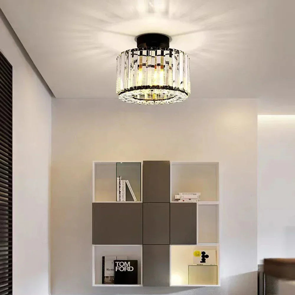 Elegante kristallen plafondlamp - Luxe verlichting voor woon- en hal