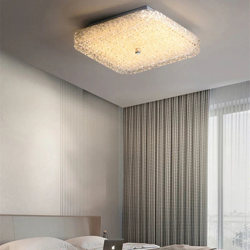 Elegante LED-kroonluchter – Moderne plafondlamp met kristal voor woonkamer en slaapkamer