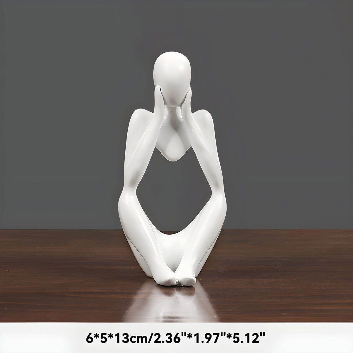 Abstract Thinker Beeldhouwwerk Woondecoratie