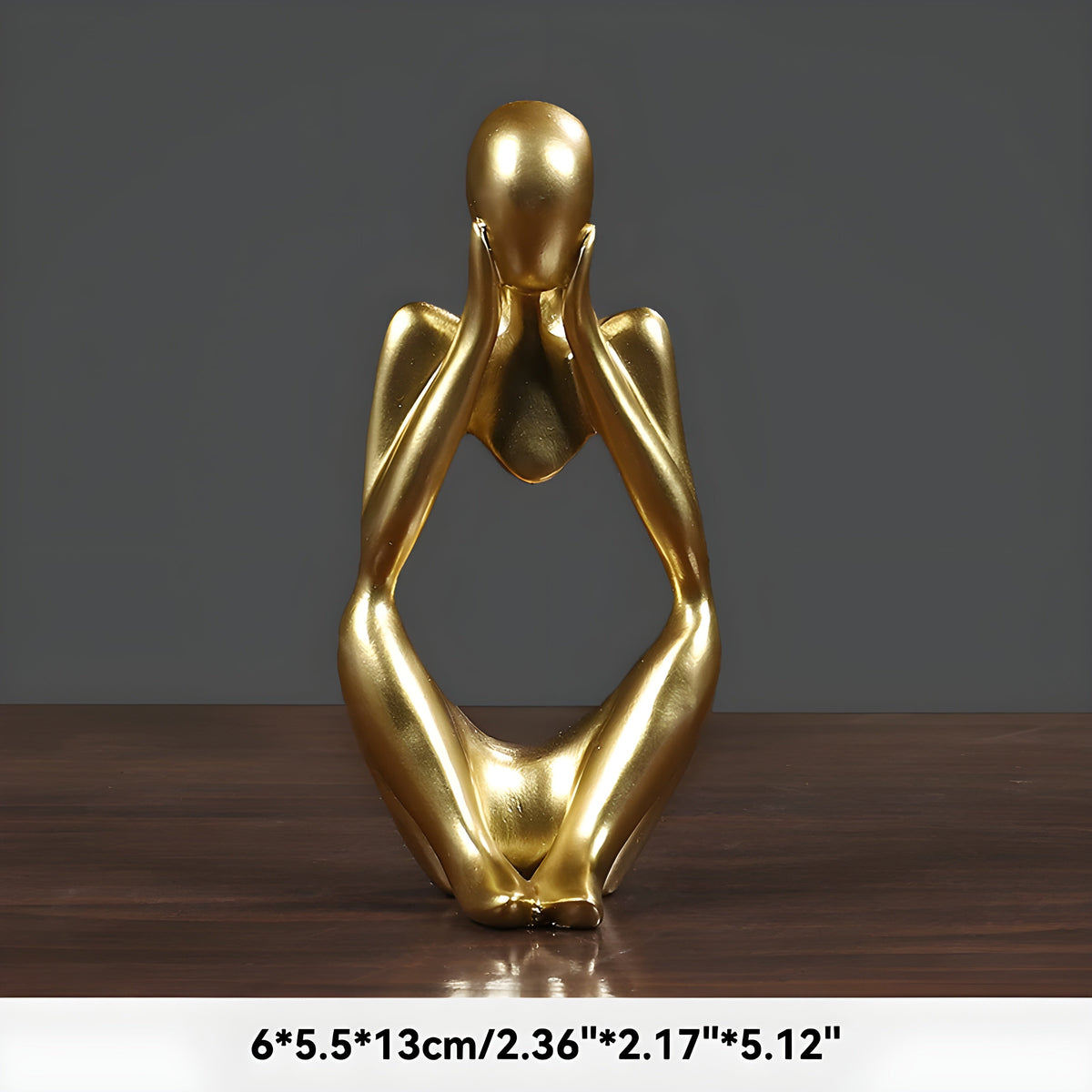 Abstract Thinker Beeldhouwwerk Woondecoratie