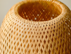 NatureHue Vintage Bamboe Tafellamp Creatieve Geweven Rieten Bureau Lamp