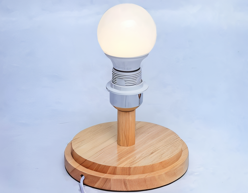 NatureHue Vintage Bamboe Tafellamp Creatieve Geweven Rieten Bureau Lamp