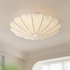 Bowl-vormige stoffen plafondlamp Elegant ontwerp